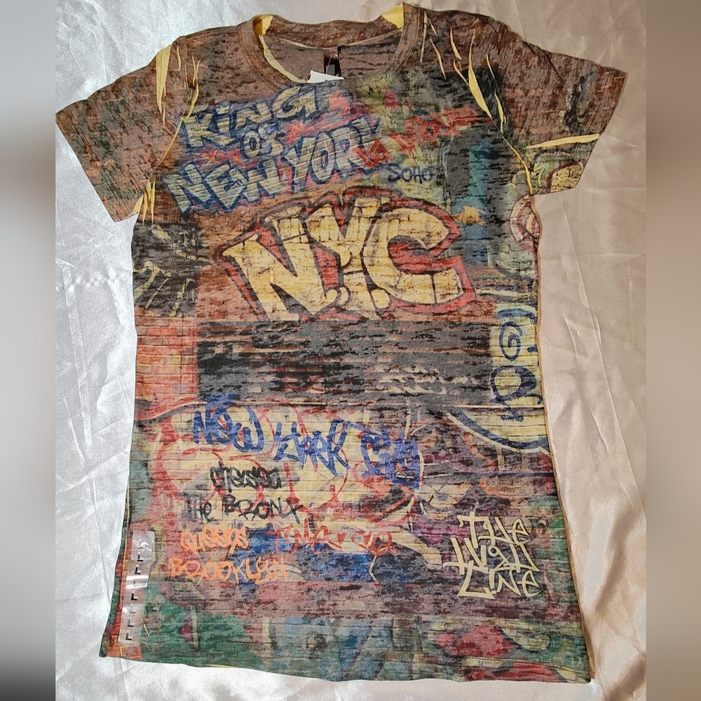 NYC Graphic Short Sleeve Tee - Multicolor